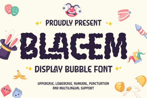 Blacem: A Playful Display Font for Creative Branding