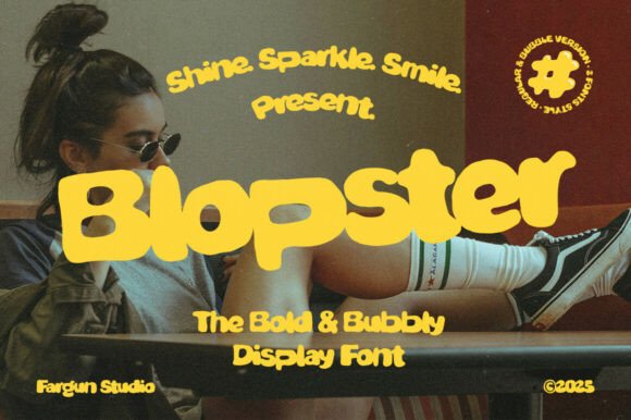 Bring Your Creations to Life with Blopster Font