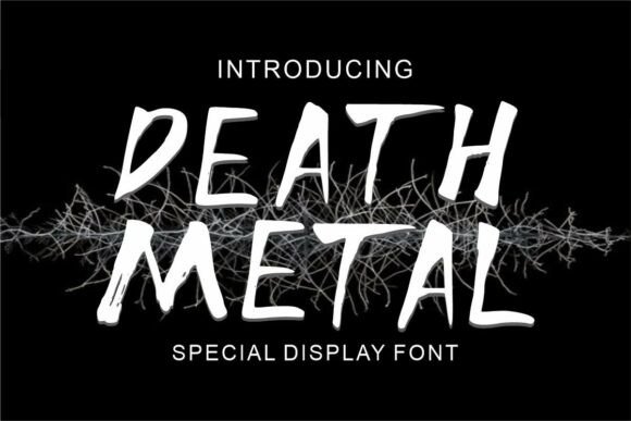 Death Metal: A Bold Typeface for Impactful Campaigns