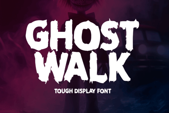 Ghost Walk: A Hauntingly Elegant Display Font