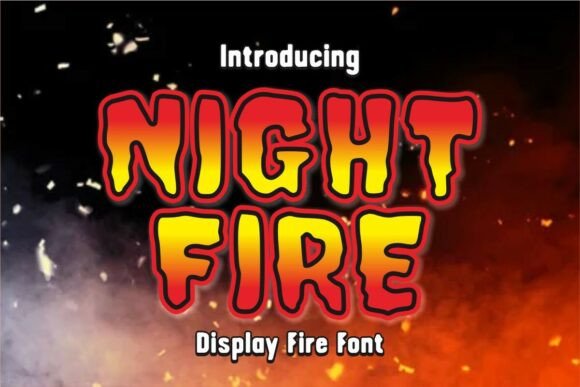 Night Fire: A Display Font for Creative Web Design
