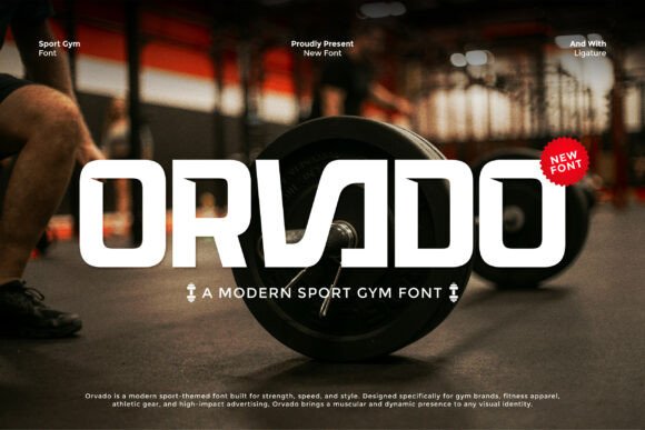 Orvado: A Bold Display Font for Dynamic Web Design