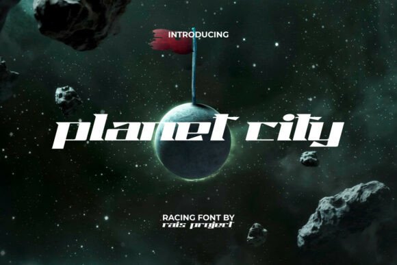 Planet City: A Dynamic Display Font for Modern Web Design