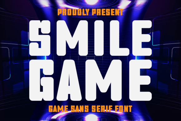 Smile Game: A Dynamic Display Font for Creative Branding