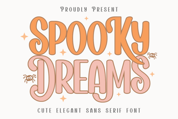 Spooky Dreams Regular: A Charming Display Font for Creative Campaigns