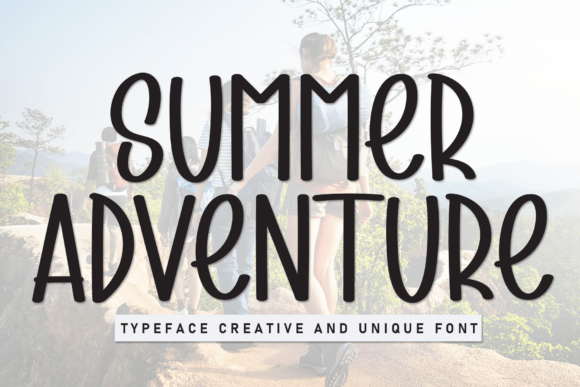 Summer Adventure: A Font for Clear and Engaging Campaigns