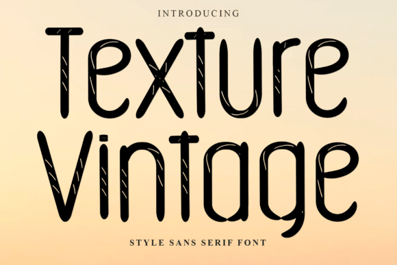 Texture Vintage: A Handwritten Font for Crafters and Creators