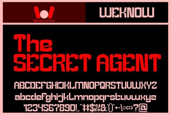 The Secret Agent: A Premium Display Font for Modern Web Design