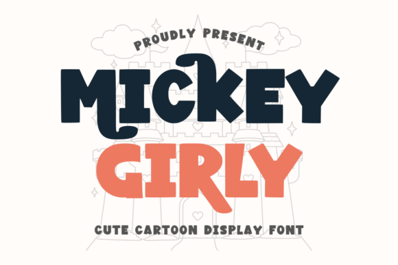Transform Your Brand with Mickey Girly Regular Font