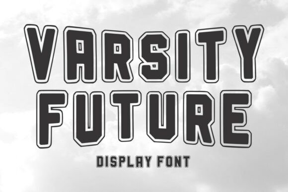 Varsity Future: A Bold Display Font for Editorial Design
